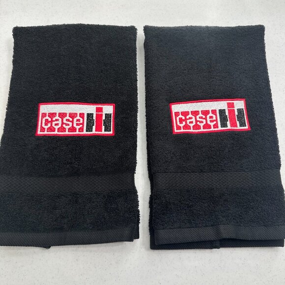 Case IH Towels Embroidered International Harvester Hand Towel Set Bathroom Home - Picture 5 of 9